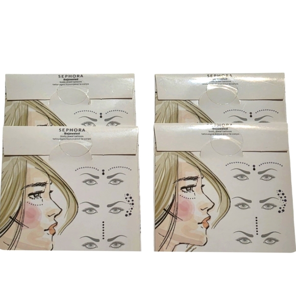 Sepjora Bejeweled Body Jewel Tattoos - 4 Packs! - Picture 4 of 4